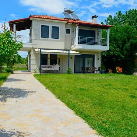 Παραθαλάσσια αυτόνομη εξοχική κατοικία ΑΙΓΛΗ Limín Litochórou Εξωτερικό φωτογραφία