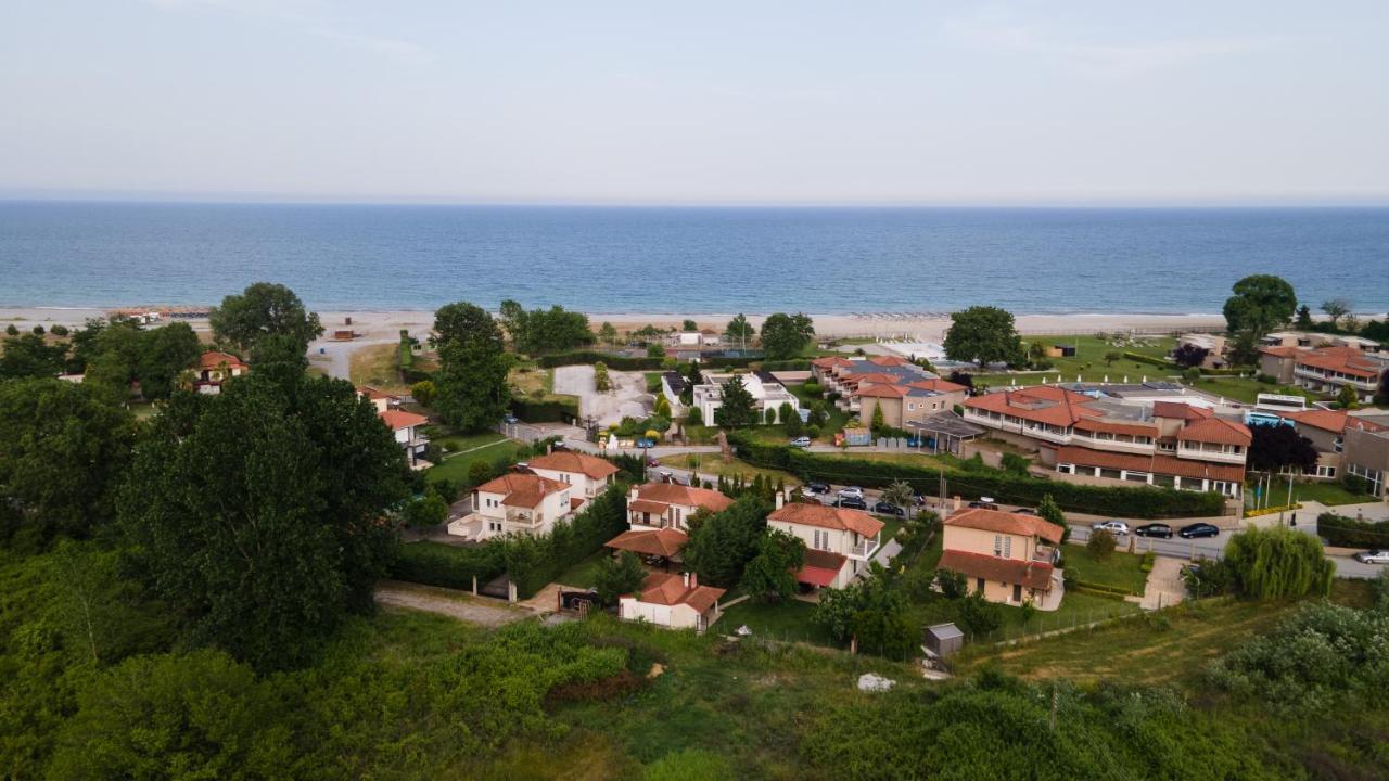 Παραθαλάσσια αυτόνομη εξοχική κατοικία ΑΙΓΛΗ Limín Litochórou Εξωτερικό φωτογραφία