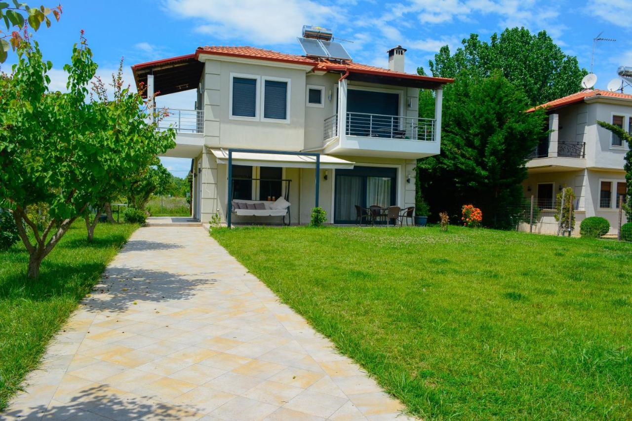 Παραθαλάσσια αυτόνομη εξοχική κατοικία ΑΙΓΛΗ Limín Litochórou Εξωτερικό φωτογραφία